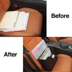 Staples File Box File Portable Tote, Letter Size, Black (140164/111108)