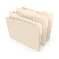 Staples File Folder, 1/3-Cut Tab, Legal Size, Manila, 500/Carton (ST56680CT)