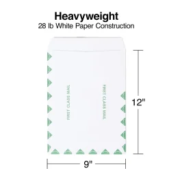 Staples First Class EasyClose Catalog Envelopes, 9