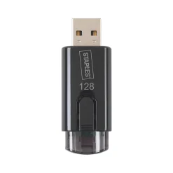 Staples 128GB USB 2.0 Type A Flash Drive, Black (27991)