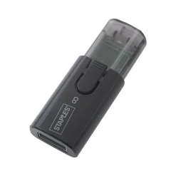 Staples 8GB USB 2.0 Type A Flash Drive, Black, 5/Pack (28194)