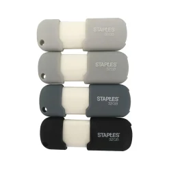 Staples 32GB USB 2.0 Type A Flash Drive, Assorted Colors (52553)