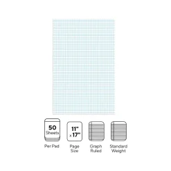Staples Graph Pad, 11