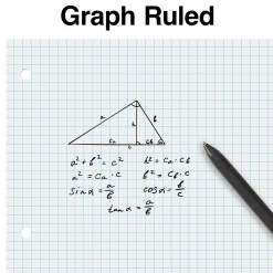 Staples® Graph Ruled Filler Paper, 8