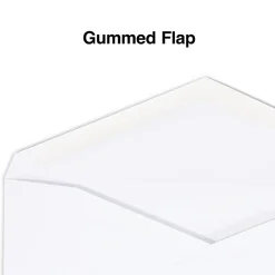 Staples Gummed #9 Business Envelopes, 3 7/8" x 8 7/8", White, 500/Box (247650/19255)
