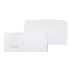 Staples Gummed #10 Business Envelope, 4 1/8" x 9 1/2", White Wove, 500/Box (SPL381937)