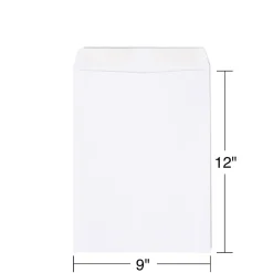 Staples Gummed Catalog Envelopes, 9