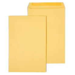 Staples Gummed Kraft Catalog Envelopes, 10"L x 15"H, Brown, 100/Box (SPL534768)