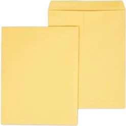 Staples Gummed Kraft Catalog Envelopes, 11.5" x 14.5", Brown, 100/Box (SPL534776)