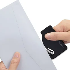 Staples Handle Letter Opener, Blue/White, 2/Pack (10616-CC)