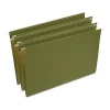 Staples Hanging File Folder, Stright Cut, Legal Size, Standard Green, 25/Box (ST521252/521252)