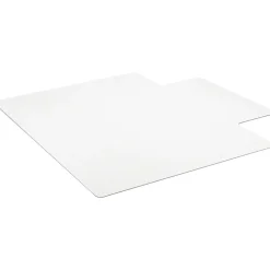 Staples Hard Floor Chair Mat with Lip, 45" x 53", Clear Vinyl (22025-US)