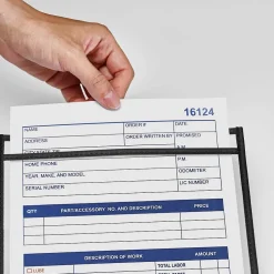 Staples Heavy Weight Stitched Job Ticket Holder, 8.5