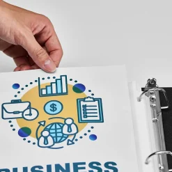 Staples Heavyweight Sheet Protector, 8.5