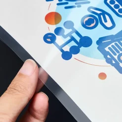 Staples Heavyweight Sheet Protector, 5.5" x 8.5", Clear, 25/Pack (15942)