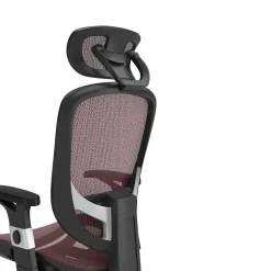 Staples Hyken Ergonomic Mesh Swivel Task Chair, Maroon (UN59462)