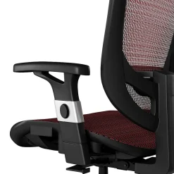 Staples Hyken Ergonomic Mesh Swivel Task Chair, Maroon (UN59462)