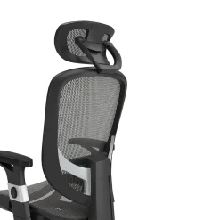 Staples Hyken Ergonomic Mesh Swivel Task Chair, Charcoal Gray (UN59464)