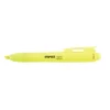 Staples® Hype® Retractable Highlighters Chisel Yellow 4pk (50806)