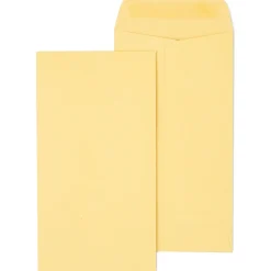 Staples Kraft #7 Currency Envelopes, 3 1/2 x 6 1/2, Brown, 500/Box (SPL17199)