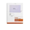 Staples Laser/Inkjet Address Labels Address Labels, 1 X 2 5/8", Clear, 30 Labels/Sheet, 25 Sheets/Pack, 750 Labels/Box