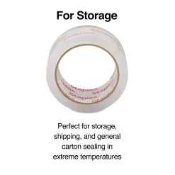 Staples® Lightweight Moving & Storage Packing Tape, 1.88