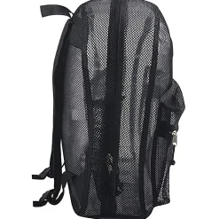 Staples Mesh Backpack, Black (29693)