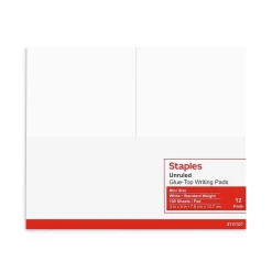 Staples Notepads, 3