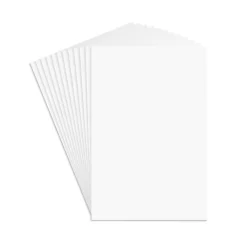 Staples Notepads, 4" x 6", Unruled, White, 100 Sheets/Pad, Dozen Pads/Pack (ST57328)
