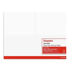 Staples Notepads, 4