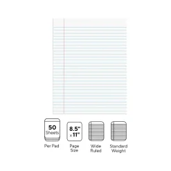 Staples Notepads, 8.5