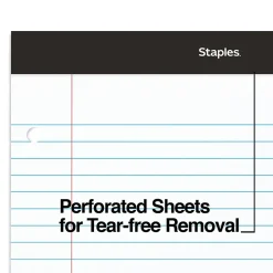 Staples Notepads, 8.5