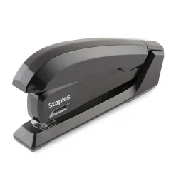 Staples One-Touch Desktop Stapler, 20 Sheet Capacity, Black (44436)