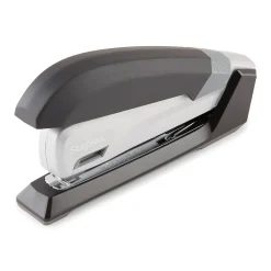 Staples One-Touch Desktop Stapler, 28 Sheet Capacity, Black/Silver, 500 (44426)