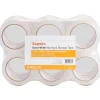 Staples Packing Tape, 2.83"W x 54.6 yds., Clear, 6/Pack (52209/ST-XW26-6)