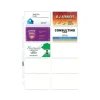 Staples Pages, Clear, 20 Card Capacity, 10/Pack (15934)