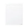 Staples Premium Arc Notebook System Refill Paper, 8.5" x 11", 50 Sheets, Narrow Ruled, White (19992)