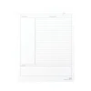 Staples Premium Arc Notebook System Refill Paper, 8.5" x 11", 50 Sheets, College Ruled, White (20021)