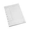 Staples Premium Arc Notebook System Refill Paper, 5.5" x 8.5", 50 Sheets, College Ruled, White (20022)