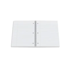 Staples Premium 1-Subject Notebook, 8.5" x 11", College Ruled, 100 Sheets, Purple, 12 Notebooks/Carton (TR20954CT)