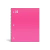 Staples Premium 1-Subject Notebook, 8.5" x 11", College Ruled, 100 Sheets, Pink, 12 Notebooks/Carton (TR51448Ct)
