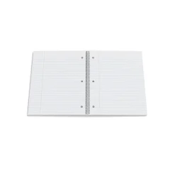 Staples® Premium 1-Subject Subject Notebooks, 8.5" x 11", College Ruled, 100 Sheets, Green, 12/Carton (ST51451CT)