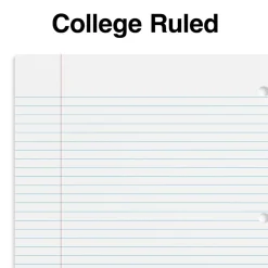 Staples® Premium 1-Subject Subject Notebooks, 8.5