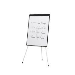 Staples Presentation Flip Chart Easel, White Steel (28217US/50445US)