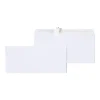 Staples QuickStrip EasyClose #10 Business Envelopes, 4 1/8" x 9 1/2", White, 100/Box (394047N)