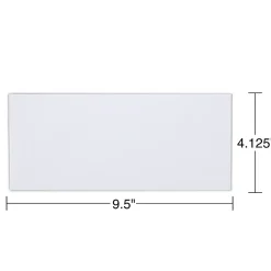 Staples QuickStrip EasyClose #10 Business Envelopes, 4 1/8