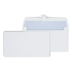 Staples QuickStrip EasyClose Self Seal Security Tinted #6 3/4 Business Envelopes, 3 5/8" x 6 1/2", White, 100/Box (ST50313-CC)