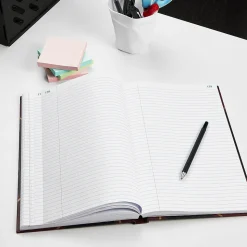 Staples Record Book, Black, 300 Sheets/Book (217919)