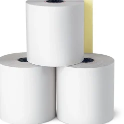 Staples® Register Paper Rolls, 2-Ply, 3" x 85', 20 Rolls/Pack (18228)