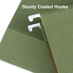 Staples Reinforced Box-Bottom Hanging File Folders, 3